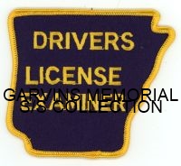 ARKANSAS,ARKANSAS DRIVERS LICENSE EXAMINER 2